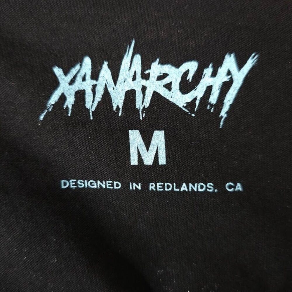 Lil Xan T Shirt Mens Size Medium Black 2018 Total Xanarchy Tour Rap Hip Hop - Picture 7 of 8